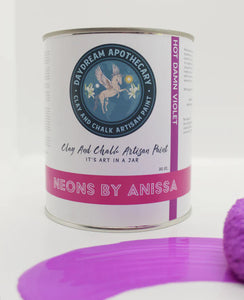Daydream Apothecary Clay and Chalk Paint Artisan Hot damn, Violet Neon 