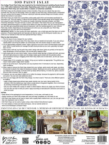 Iron Orchid Designs Paint Inlay Rose Chintz 