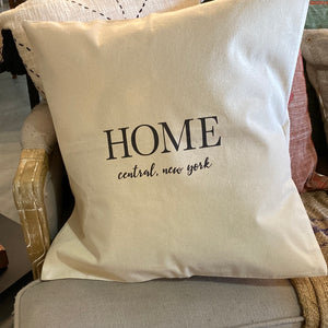 Throw Pillow HOME Central New York