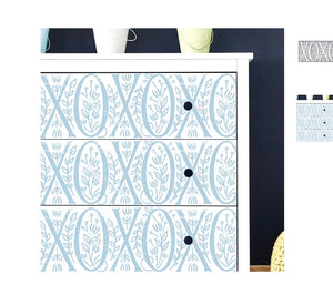 Mesh stencils by A Makers Studio available at Miller's Crossing Design NY