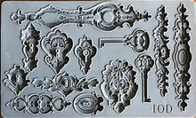 Load image into Gallery viewer, Iron Orchid Designs Mould Lock and Key 